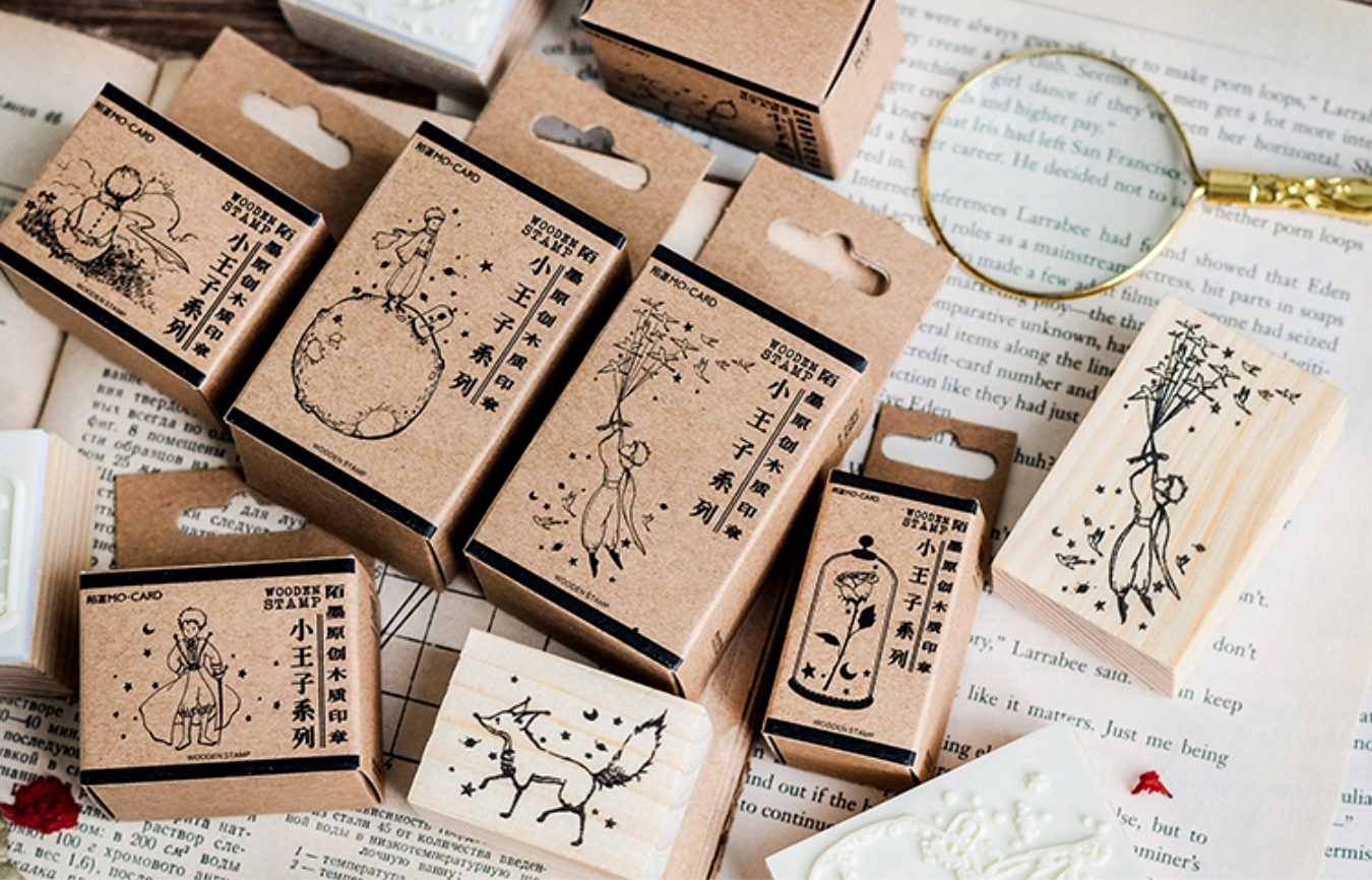 Little Prince Wooden Stamp