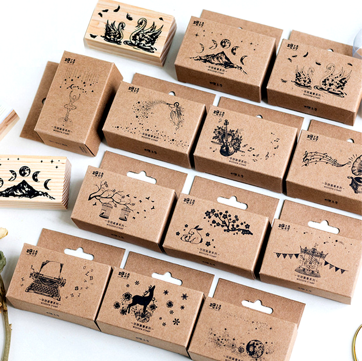 Magic Land Wooden Stamps