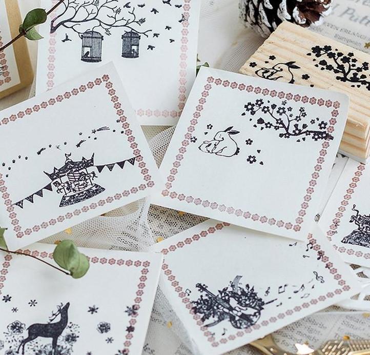Magic Land Wooden Stamps