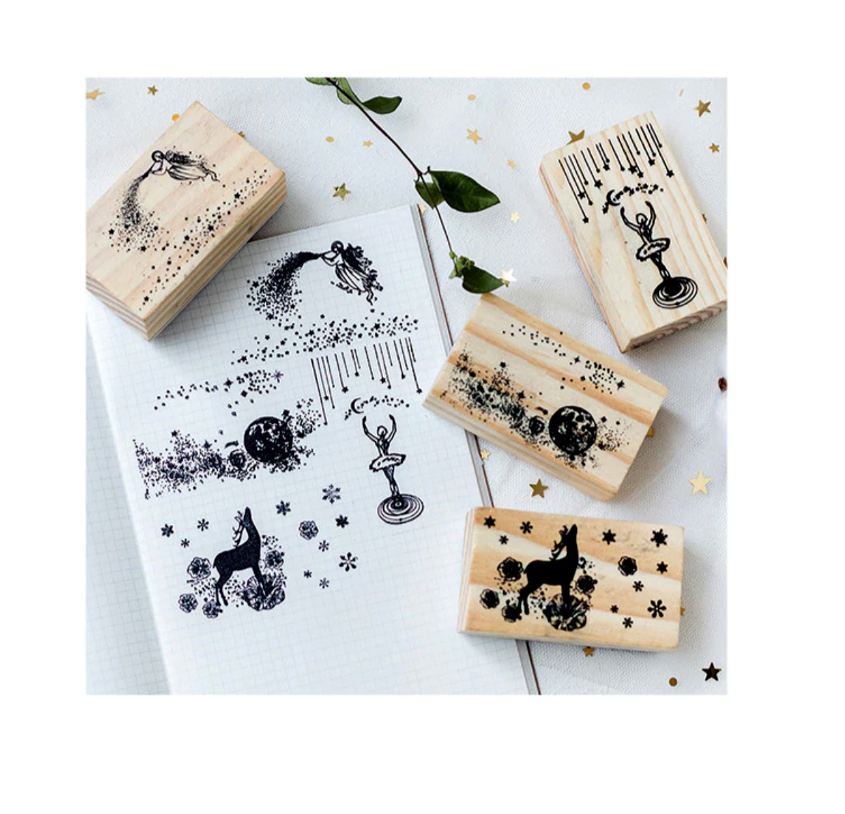 Magic Land Wooden Stamps