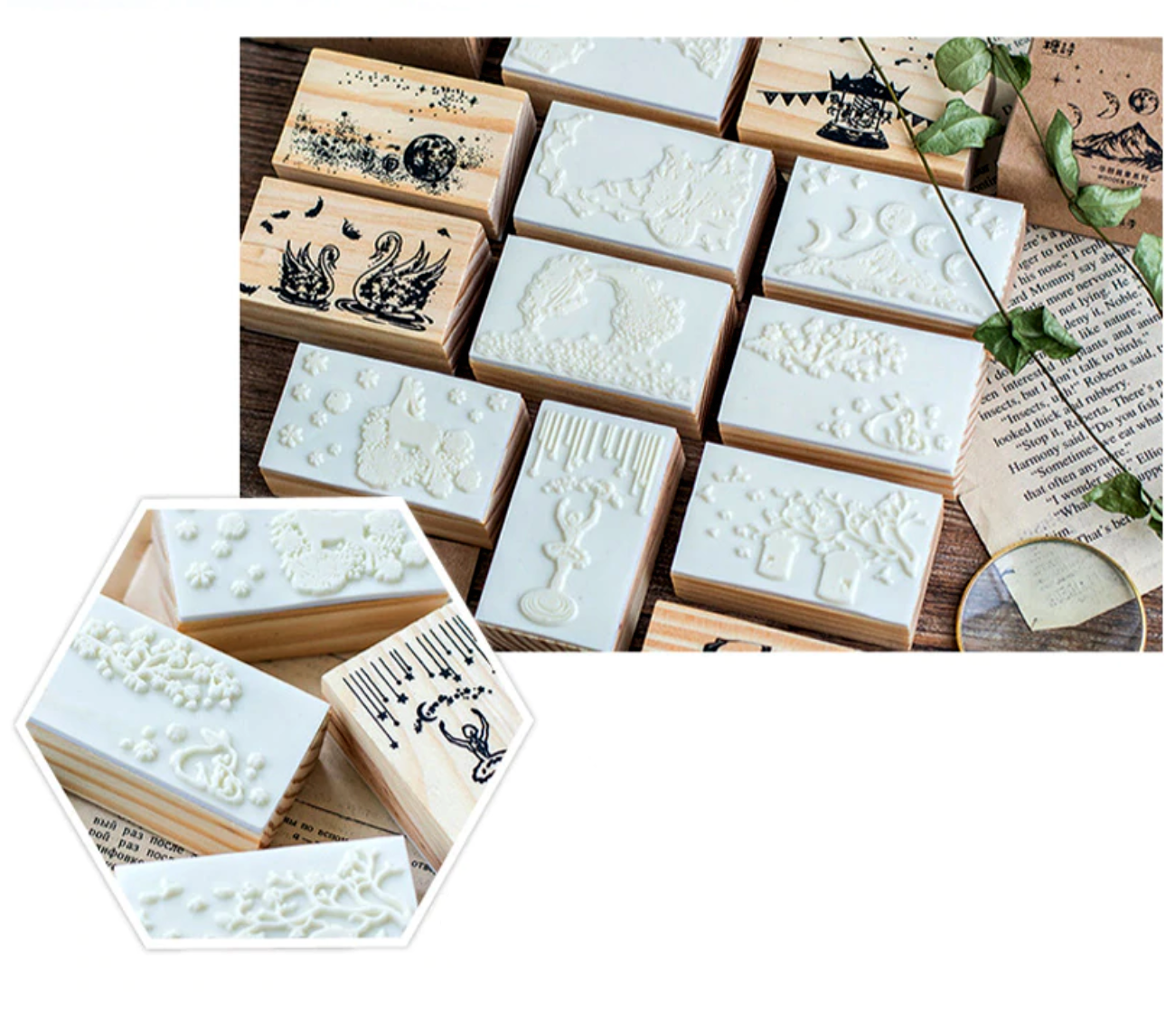 Magic Land Wooden Stamps