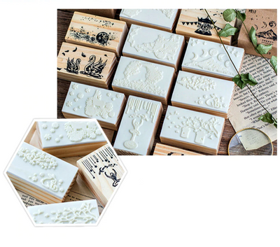 Magic Land Wooden Stamps