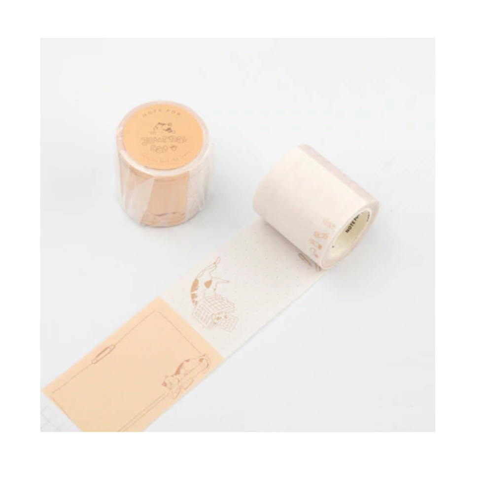 Journaling Cat Masking Tape