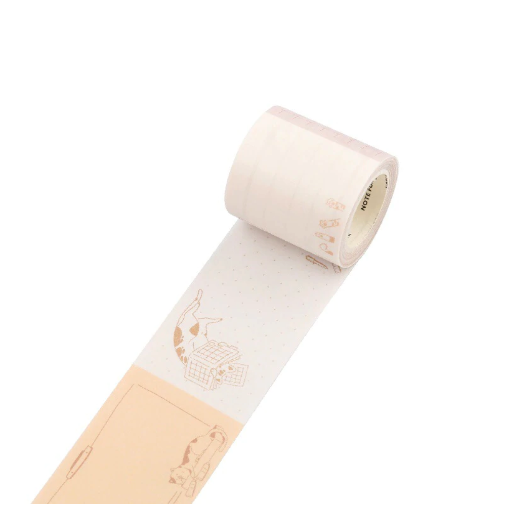 Journaling Cat Masking Tape