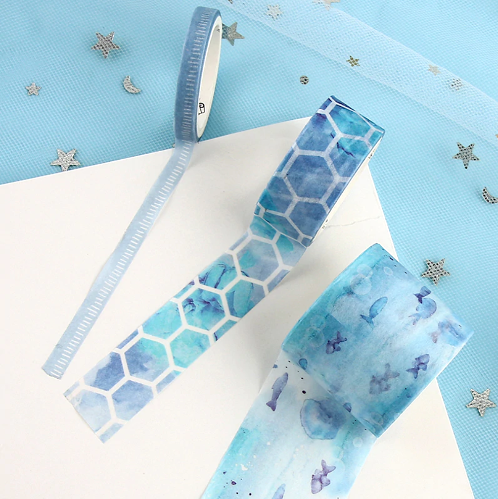Ocean Blue Masking Tape Set