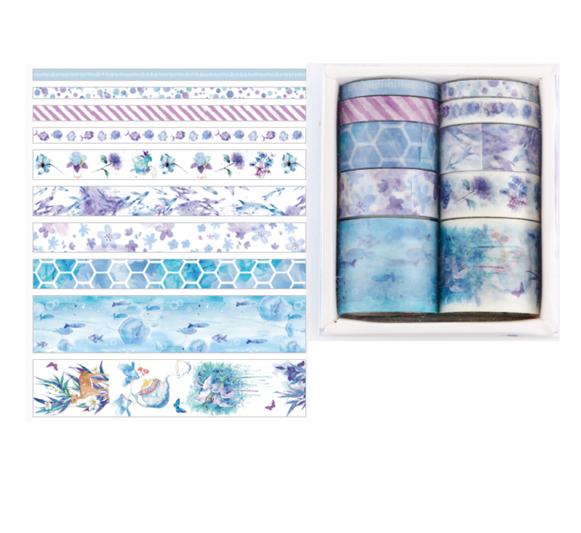 Ocean Blue Masking Tape Set