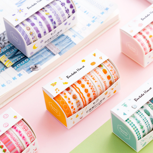 Colorful Day Washi Tape 10-Pack