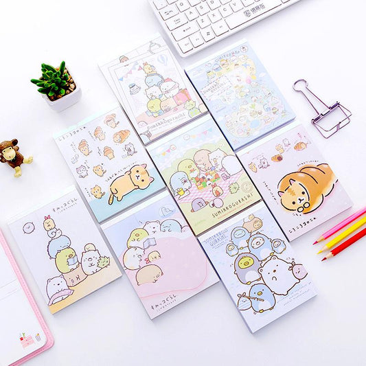 Corocoro Coronya and Sumikko Gurashi Notepad