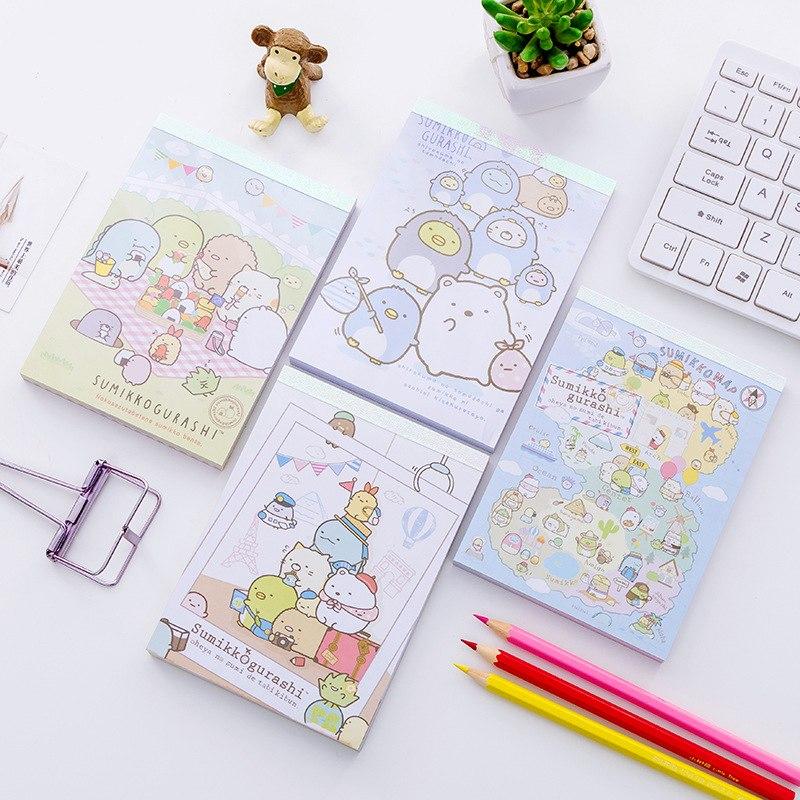 Corocoro Coronya and Sumikko Gurashi Notepad
