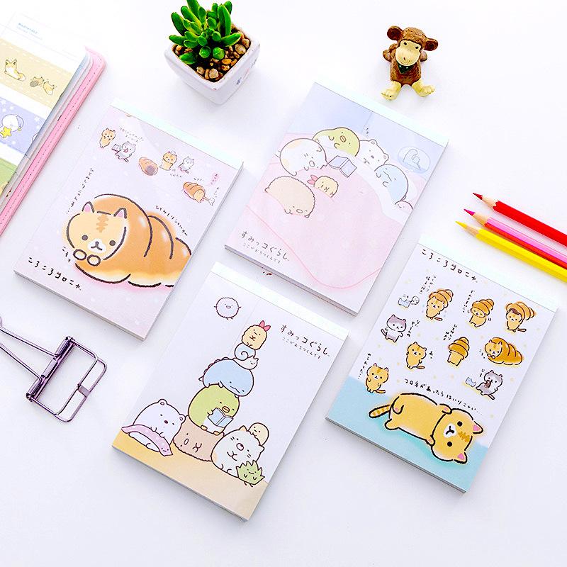 Corocoro Coronya and Sumikko Gurashi Notepad