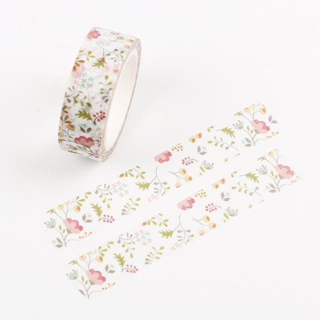 Vintage Flowers Masking Tape