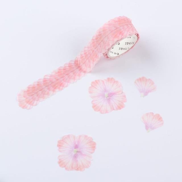 Flower Petal Masking Roll Sticker