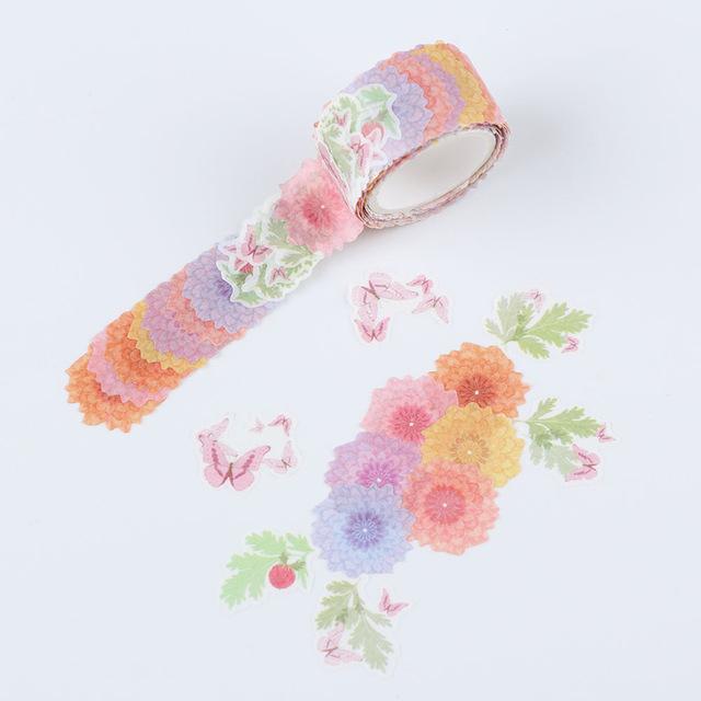 Flower Petal Masking Roll Sticker