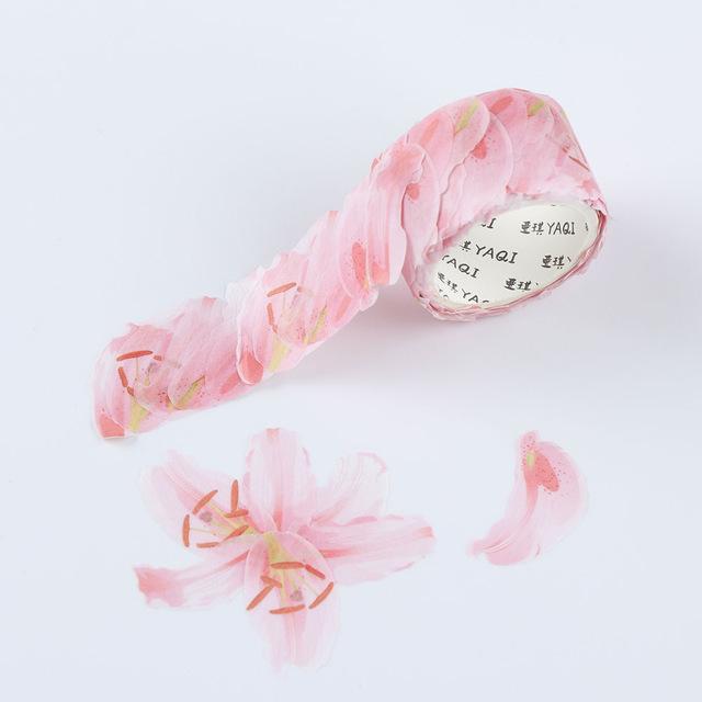 Flower Petal Masking Roll Sticker