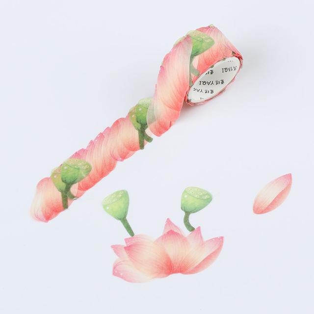 Flower Petal Masking Roll Sticker
