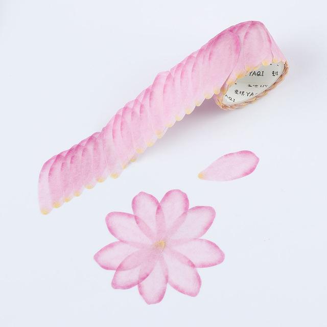 Flower Petal Masking Roll Sticker