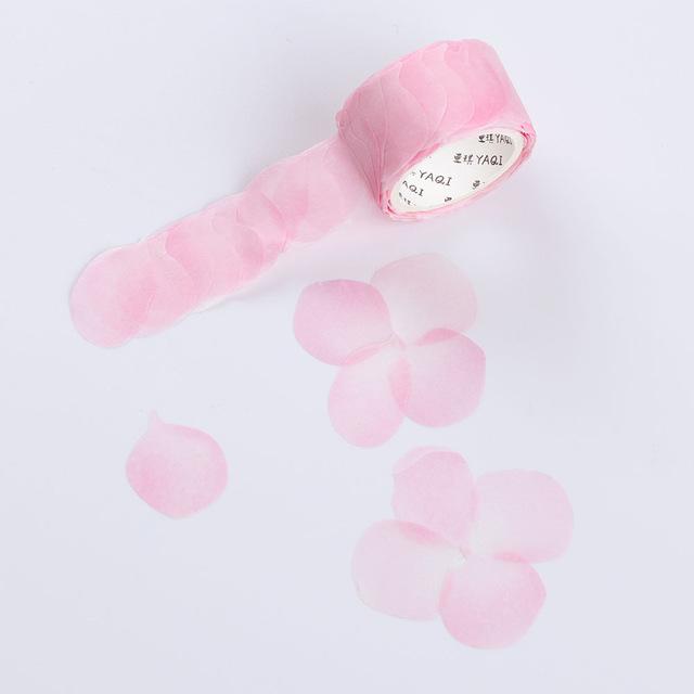 Flower Petal Masking Roll Sticker