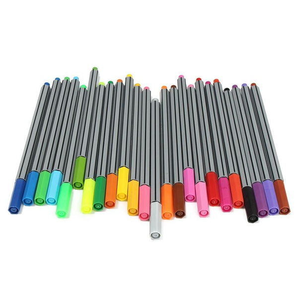 12/24pcs Colored Fine Point Pens Fineliner Pen for Note Taking