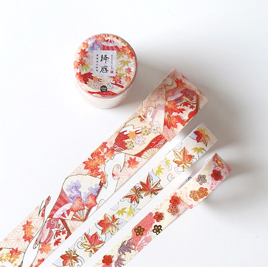 Natsu No Kaze Washi Tapes - Fall