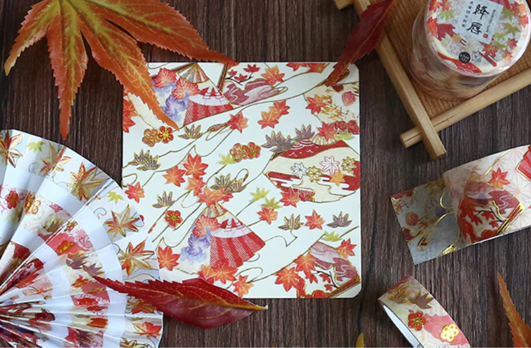 Natsu No Kaze Washi Tapes - Fall