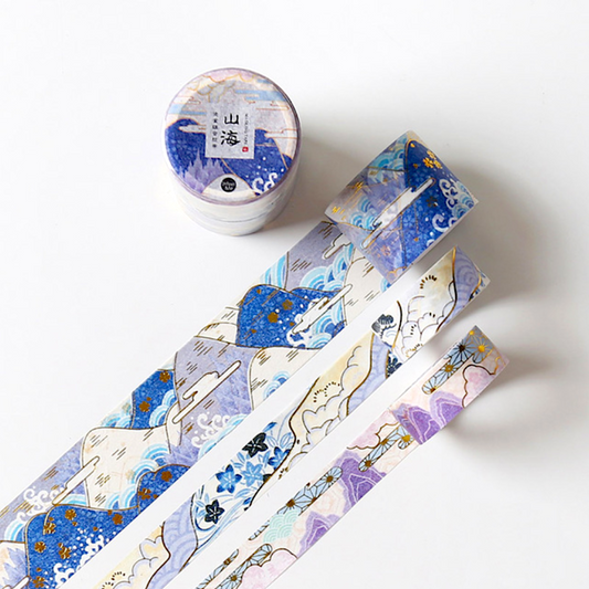 Natsu No Kaze Washi Tapes - Mountains