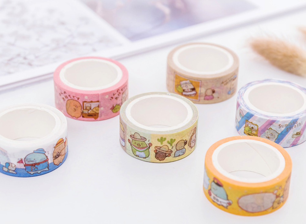 Sumikko Gurashi Washi Tape Set