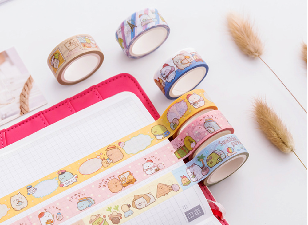 Sumikko Gurashi Washi Tape Set