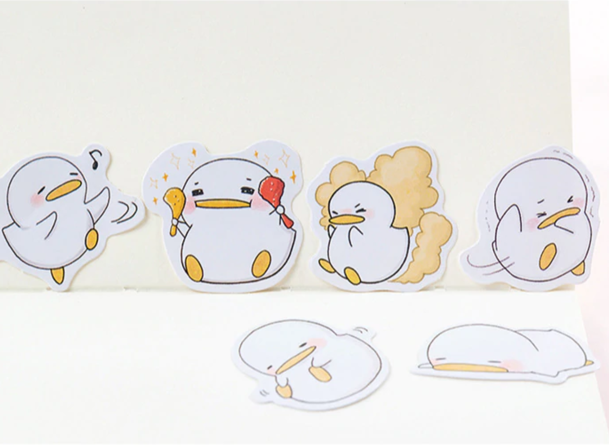Little Duckling Paper Stickers