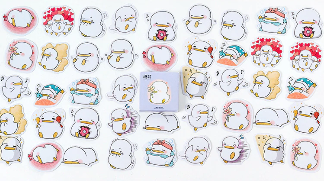 Little Duckling Paper Stickers