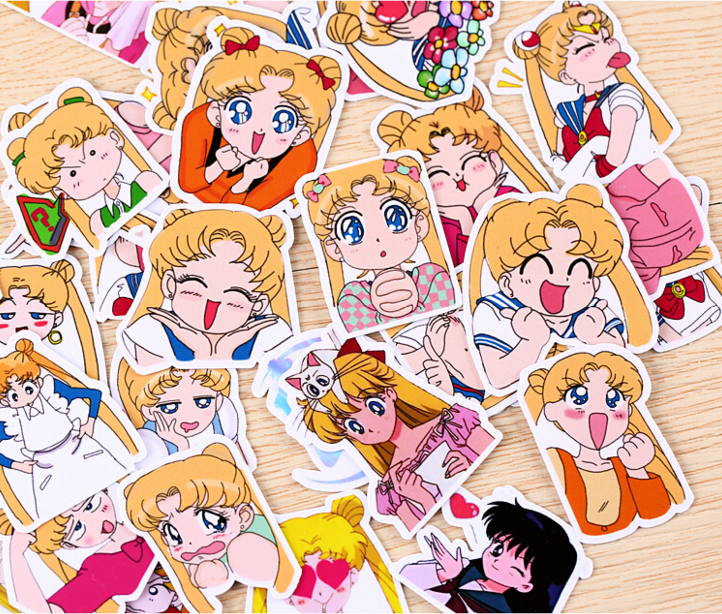 Sailor Moon Stickers - Excited Usagi