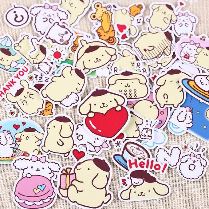 Pompompurin Paper Stickers