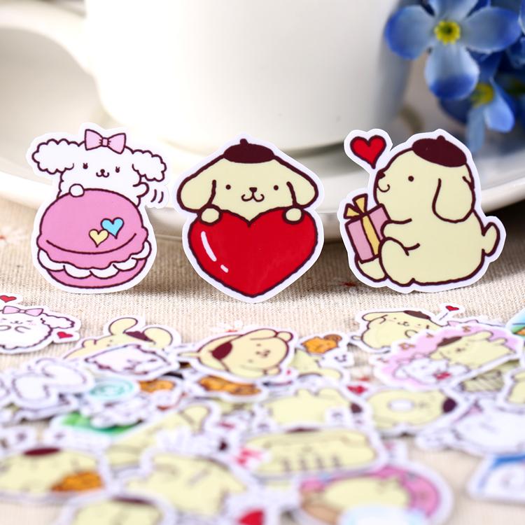 Pompompurin Paper Stickers