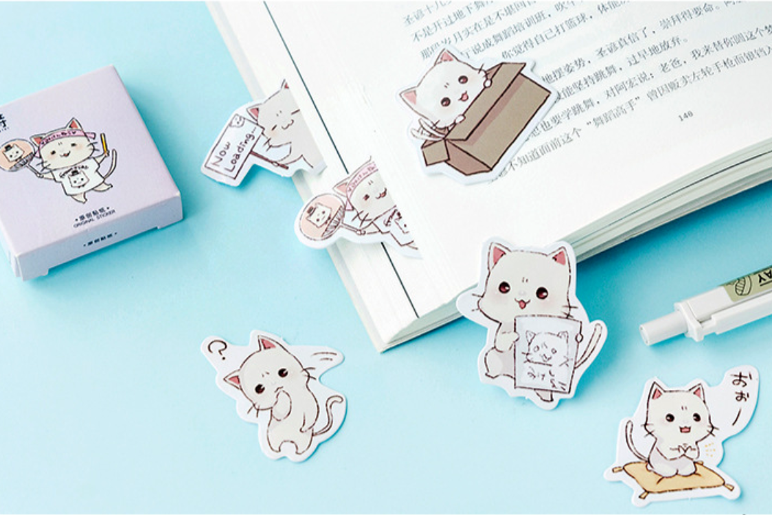 Mr Paws Paper Stickers