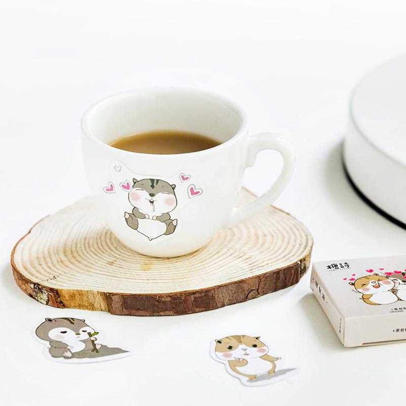 Happy Chipmunk Stickers