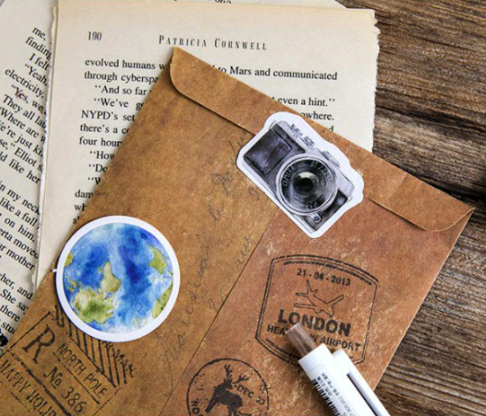 Travel Journal Decorative Paper Stickers