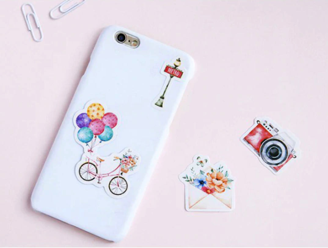 Travel Journal Decorative Paper Stickers