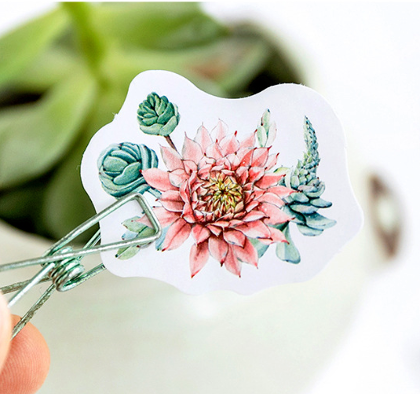 Summer Garden Paper Stickers