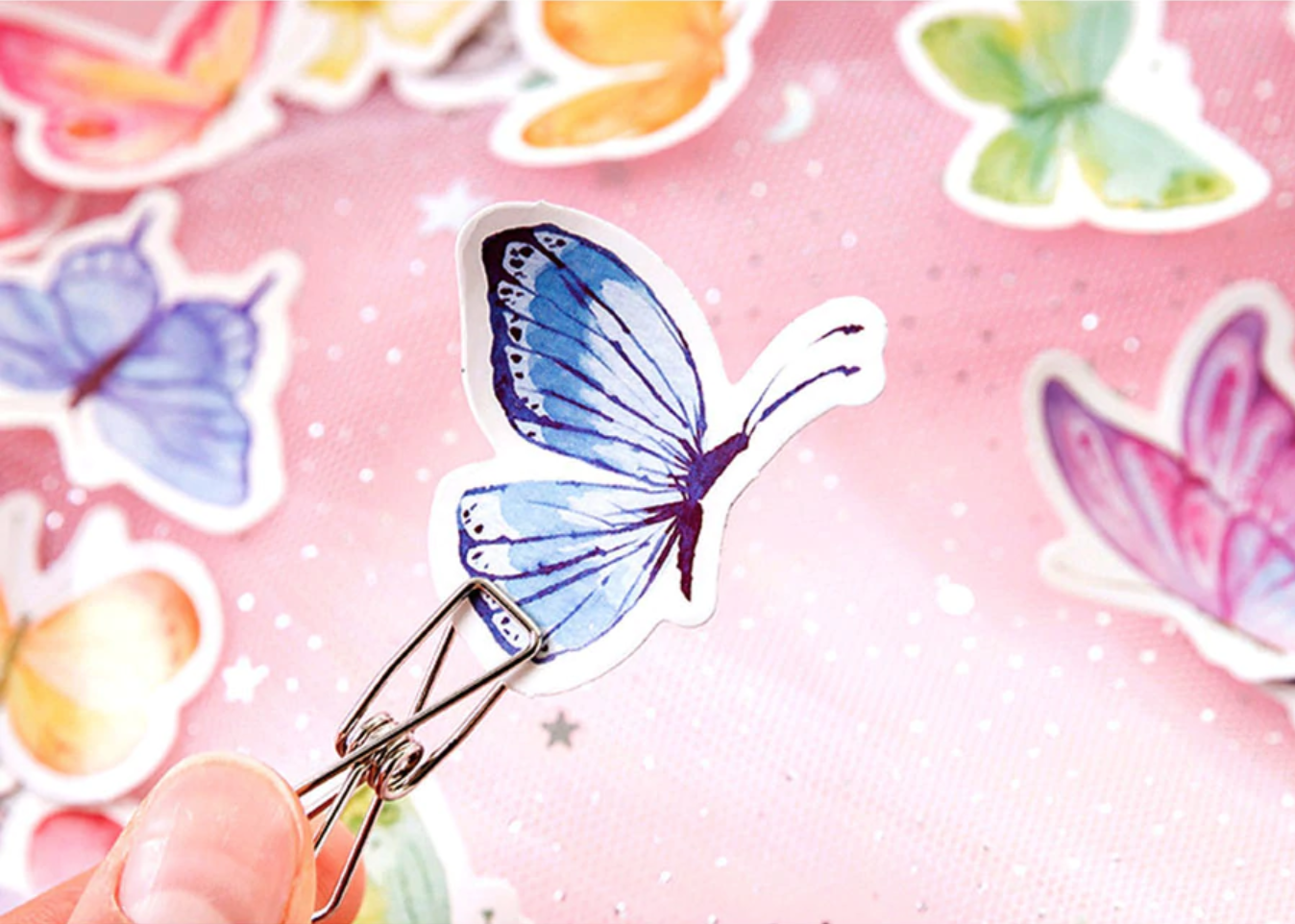 Butterfly Garden Paper Stickers