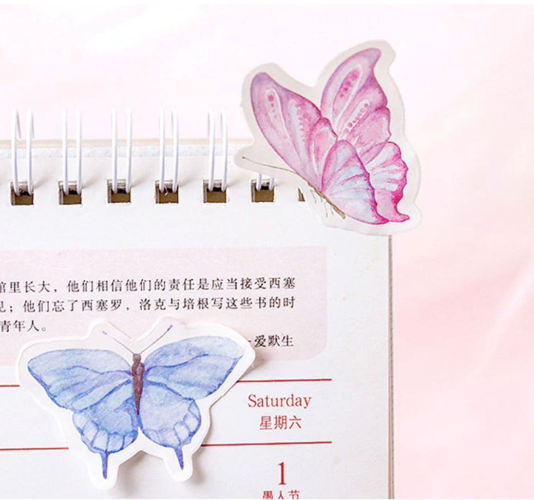 Butterfly Garden Paper Stickers