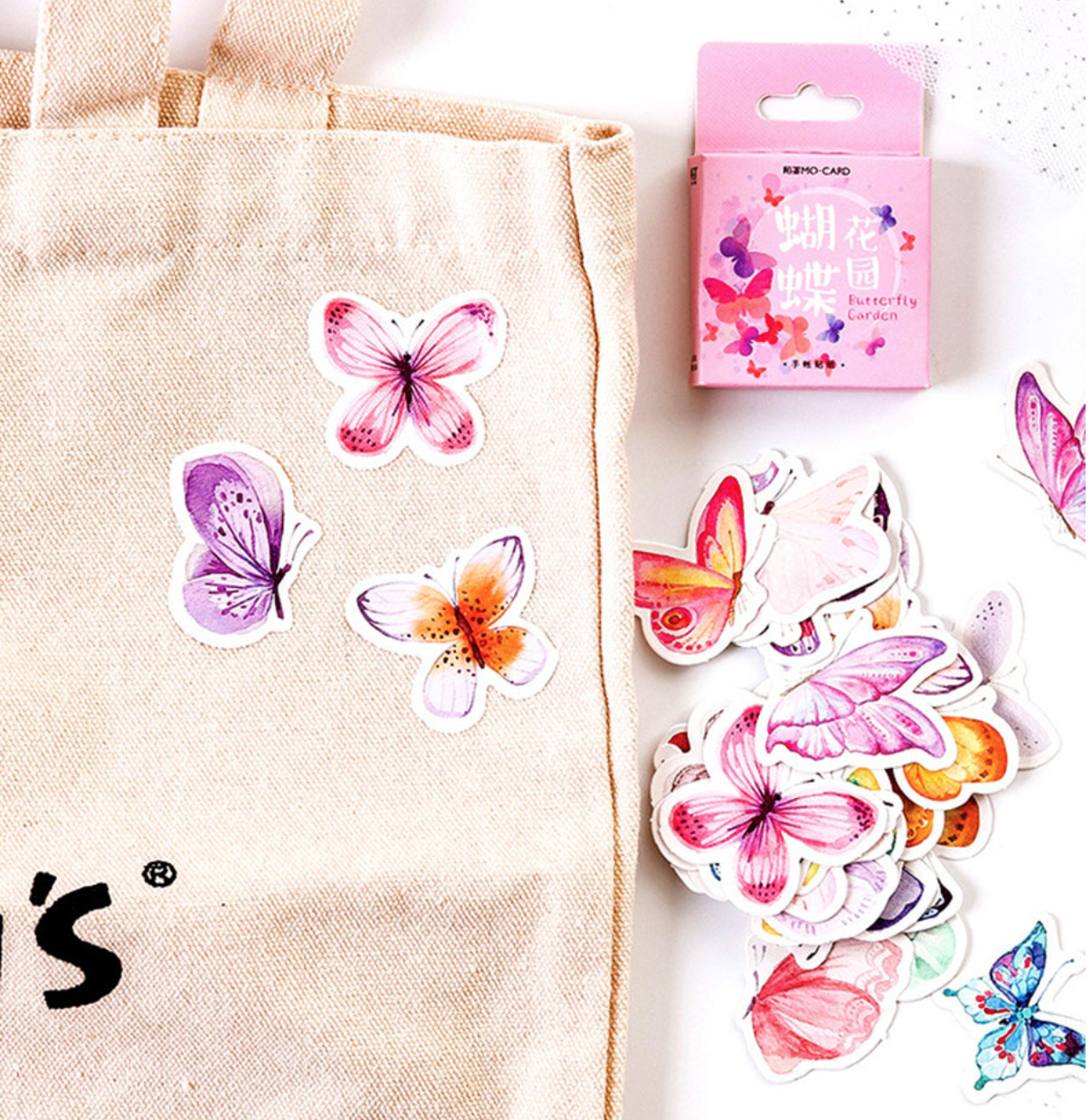 Butterfly Garden Paper Stickers