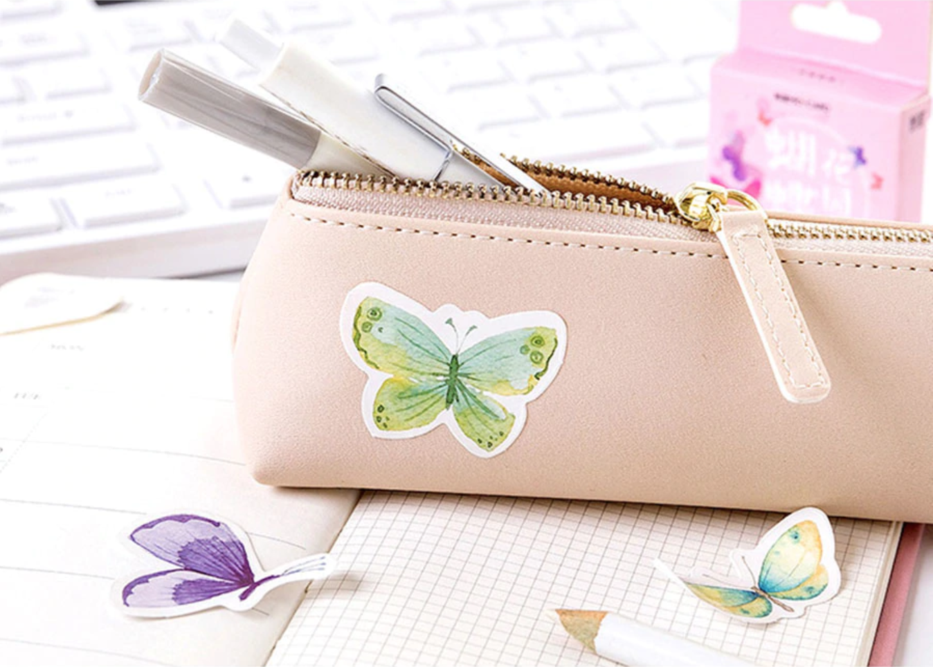 Butterfly Garden Paper Stickers