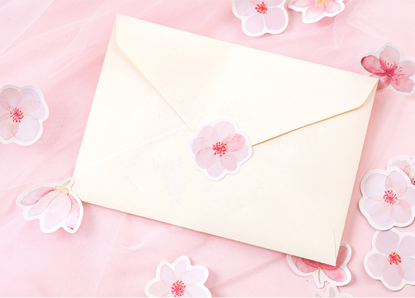 Cherry Blossom Paper Stickers