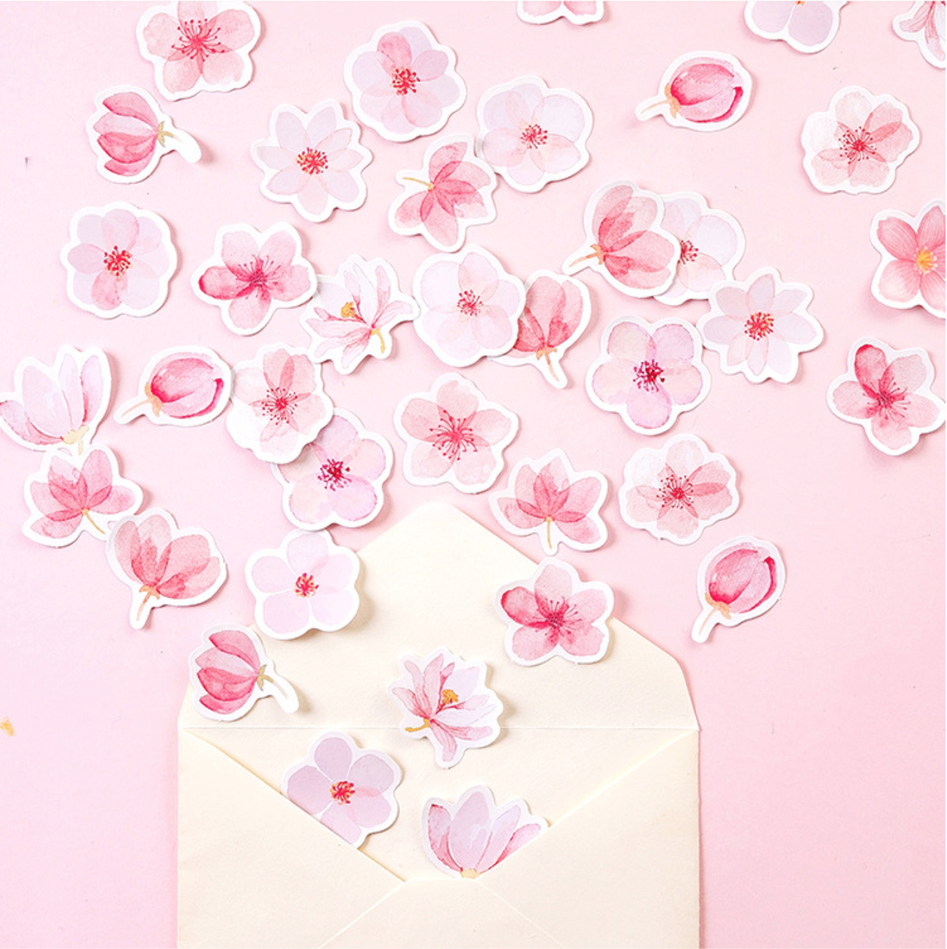 Cherry Blossom Paper Stickers