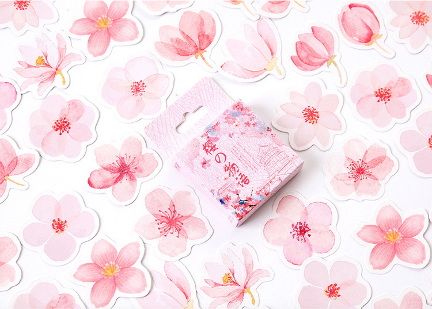 Cherry Blossom Paper Stickers