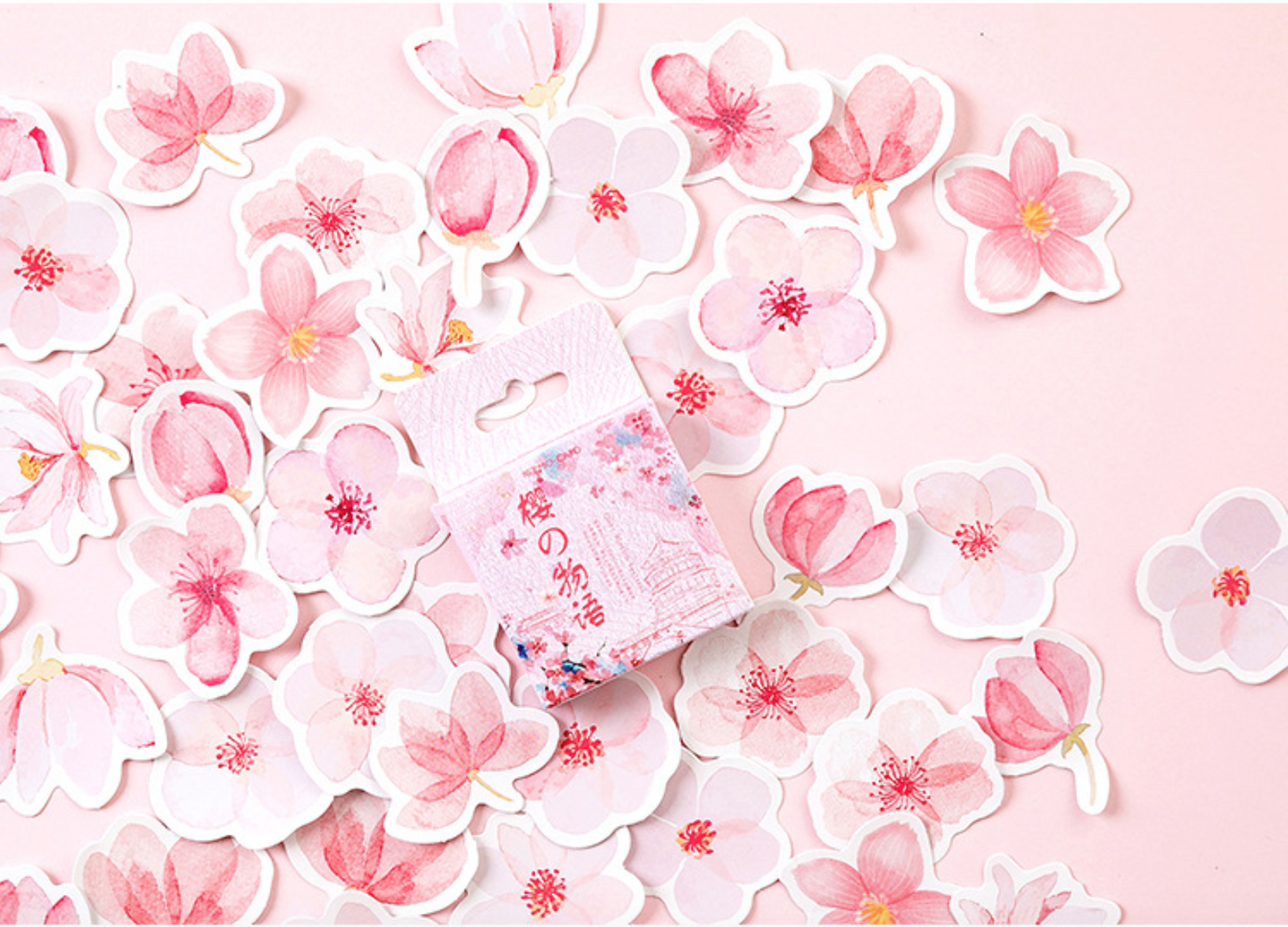 Cherry Blossom Paper Stickers