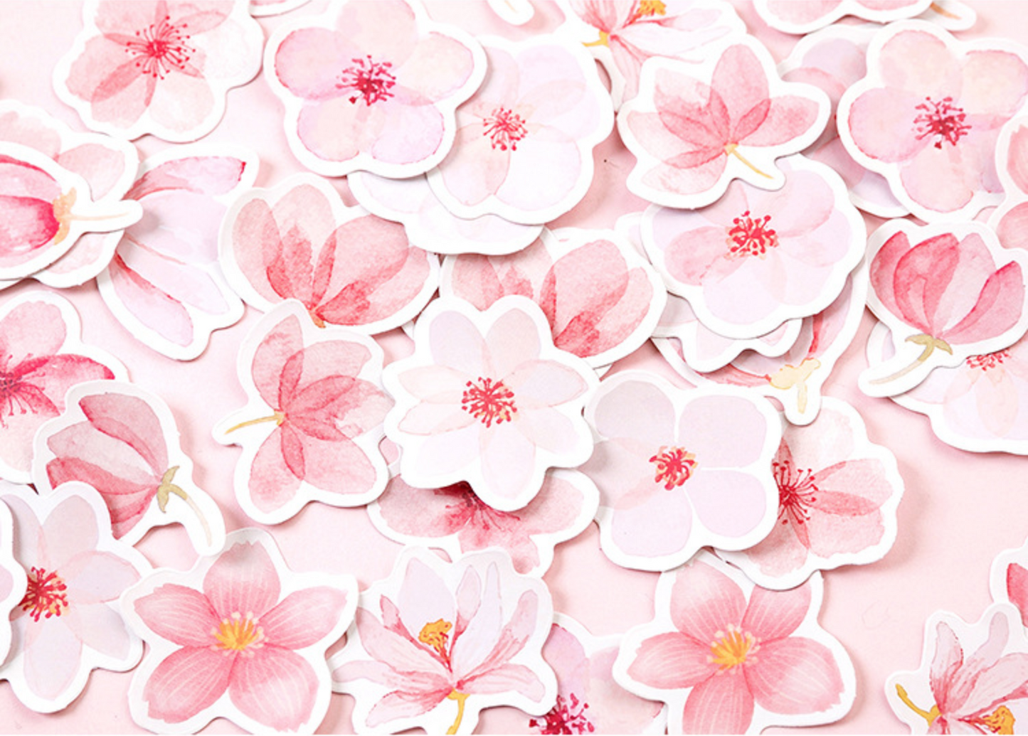 Cherry Blossom Paper Stickers