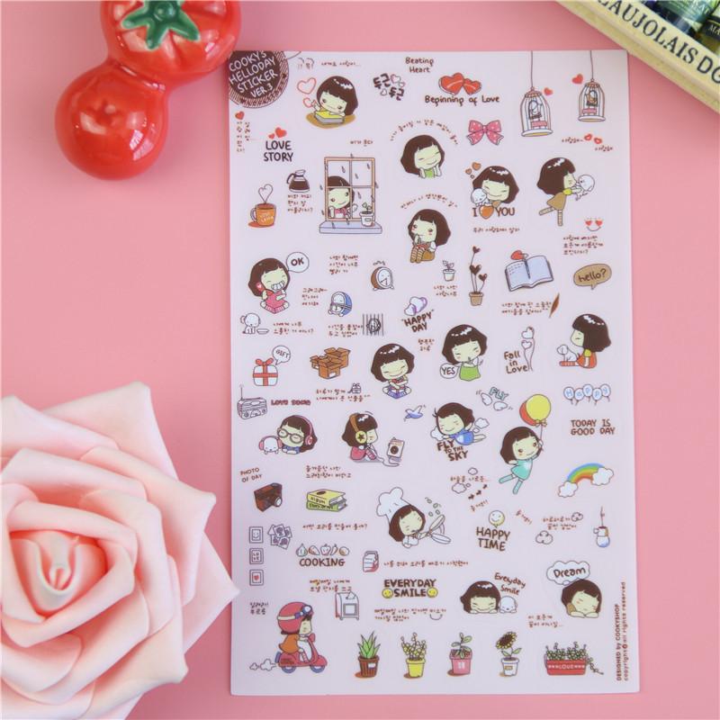 Life of Aiko Stickers Set