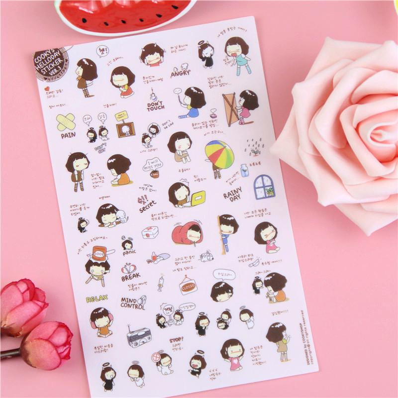 Life of Aiko Stickers Set