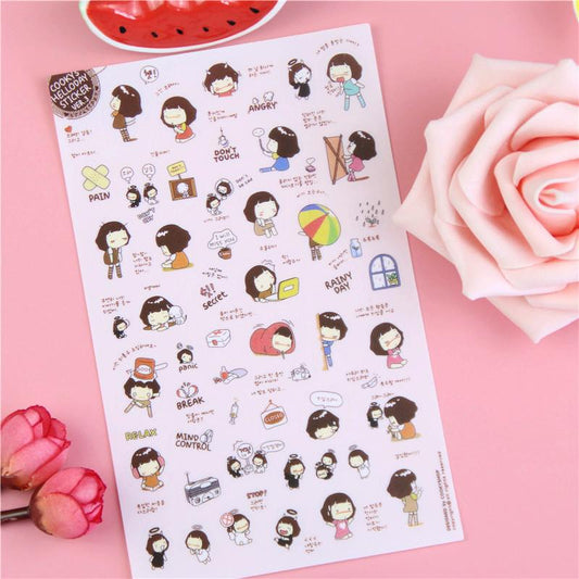 Life of Aiko Stickers Set