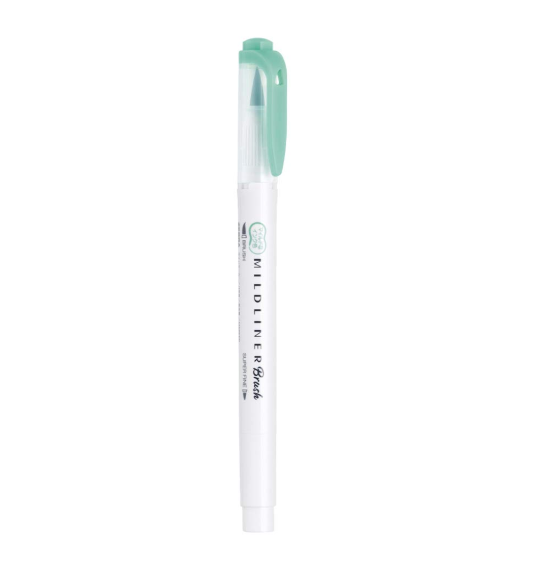 Mildliner Brush Pen Set - Pastel Colors